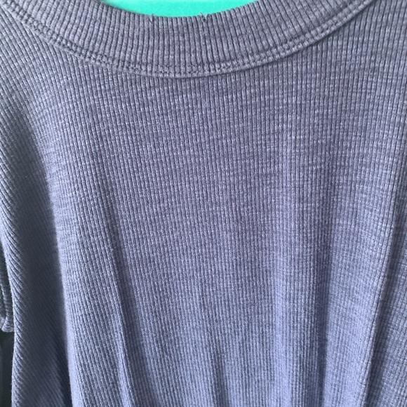 Blue ribbed long sleeve - Picture 2 of 3